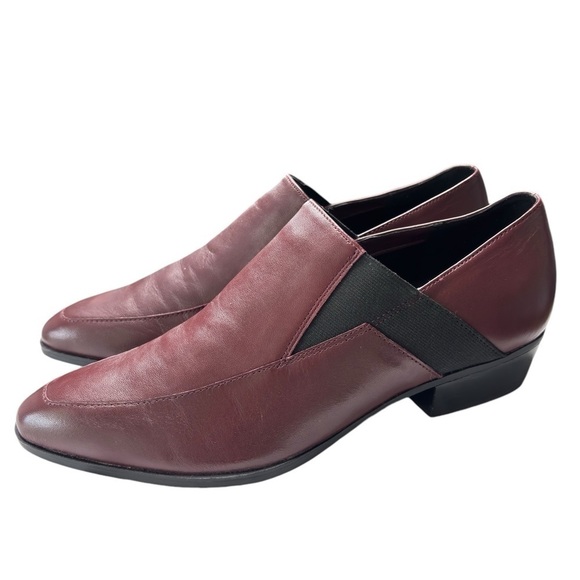 Naturalizer Womens Boulder Shooties Pointed Toe Ankle Boot Burgundy Size 8.5 EUC - Picture 1 of 9